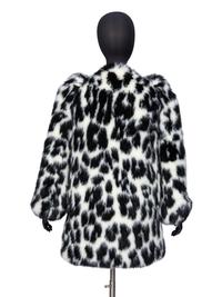 MARC JACOBS, SPOTTED FAUX FUR COAT