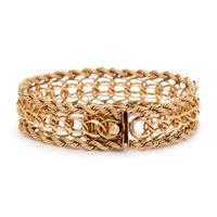 YELLOW GOLD BRACELET