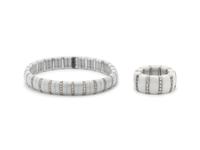 ROBERTO DEMEGLIO, CERAMIC AND DIAMOND SET