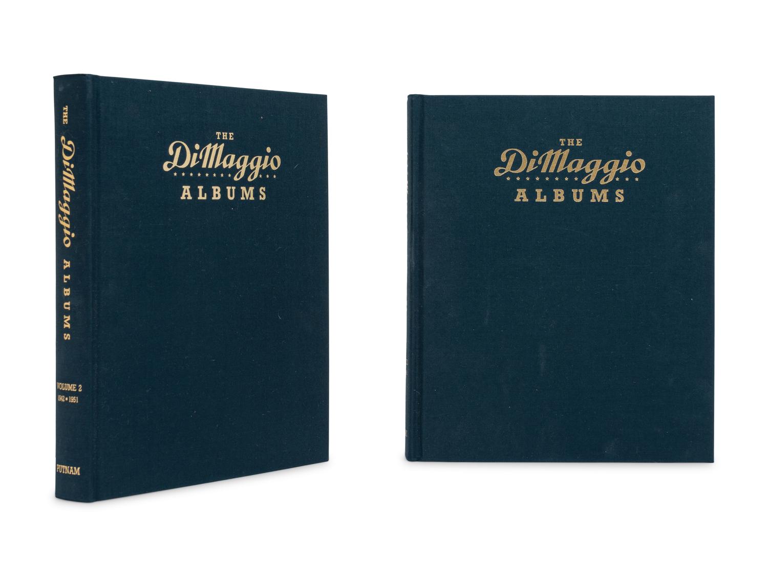 A Joe DiMaggio Signed Autograph Album Book Set (BAS Beckett Authentication Services Certified),