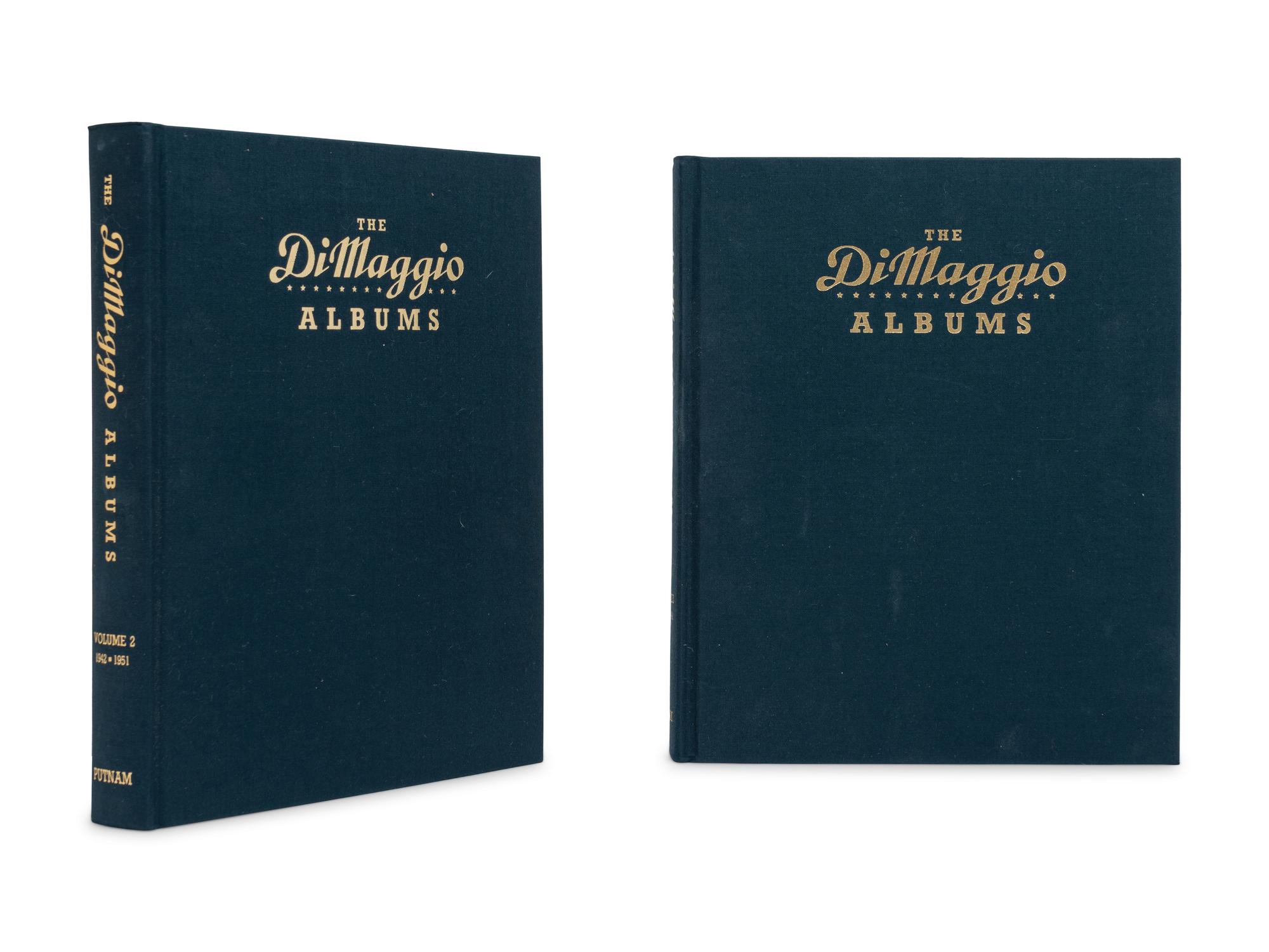 A Joe DiMaggio Signed Autograph Album Book Set (BAS Beckett Authentication Services Certified),