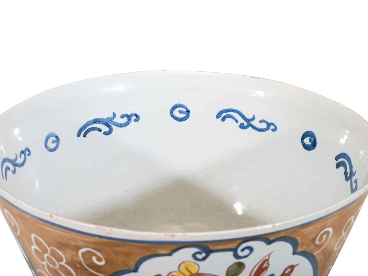 A Delft Polychrome Bowl