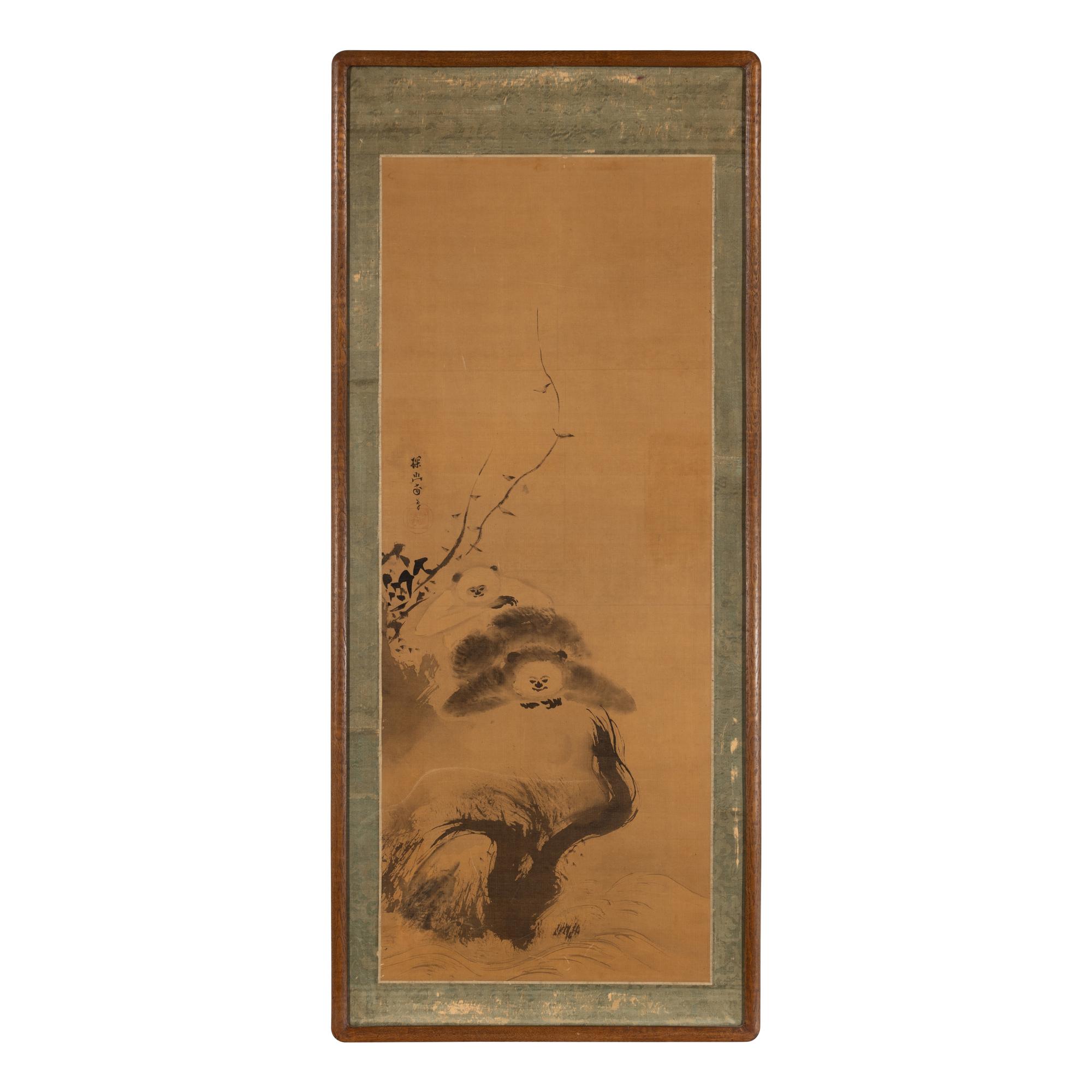 In the Style of Kanō Tan'yū (Japanese, 1602-1674) — 狩野探幽（款，1602-1674）