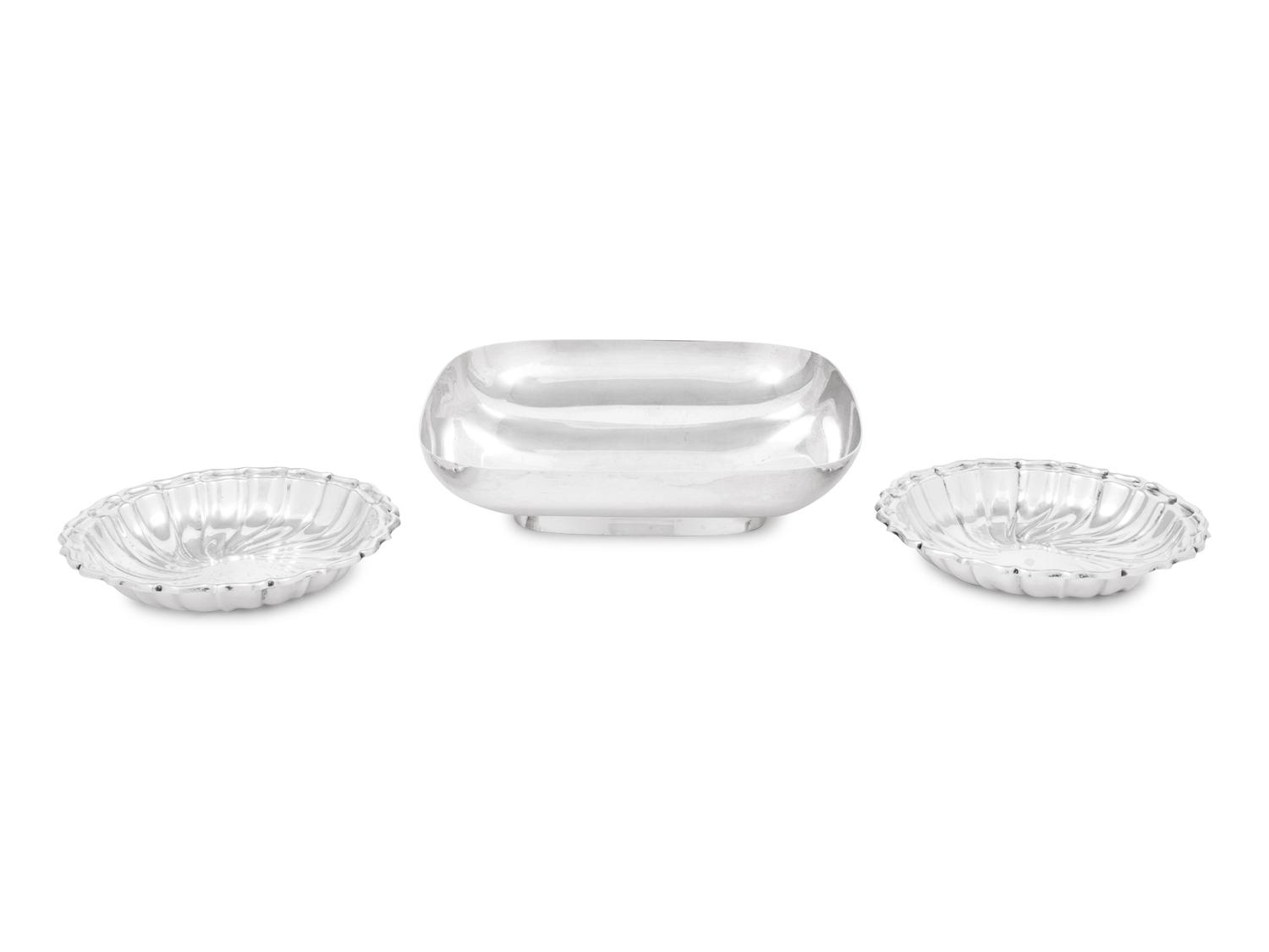 Three American Silver Table Articles