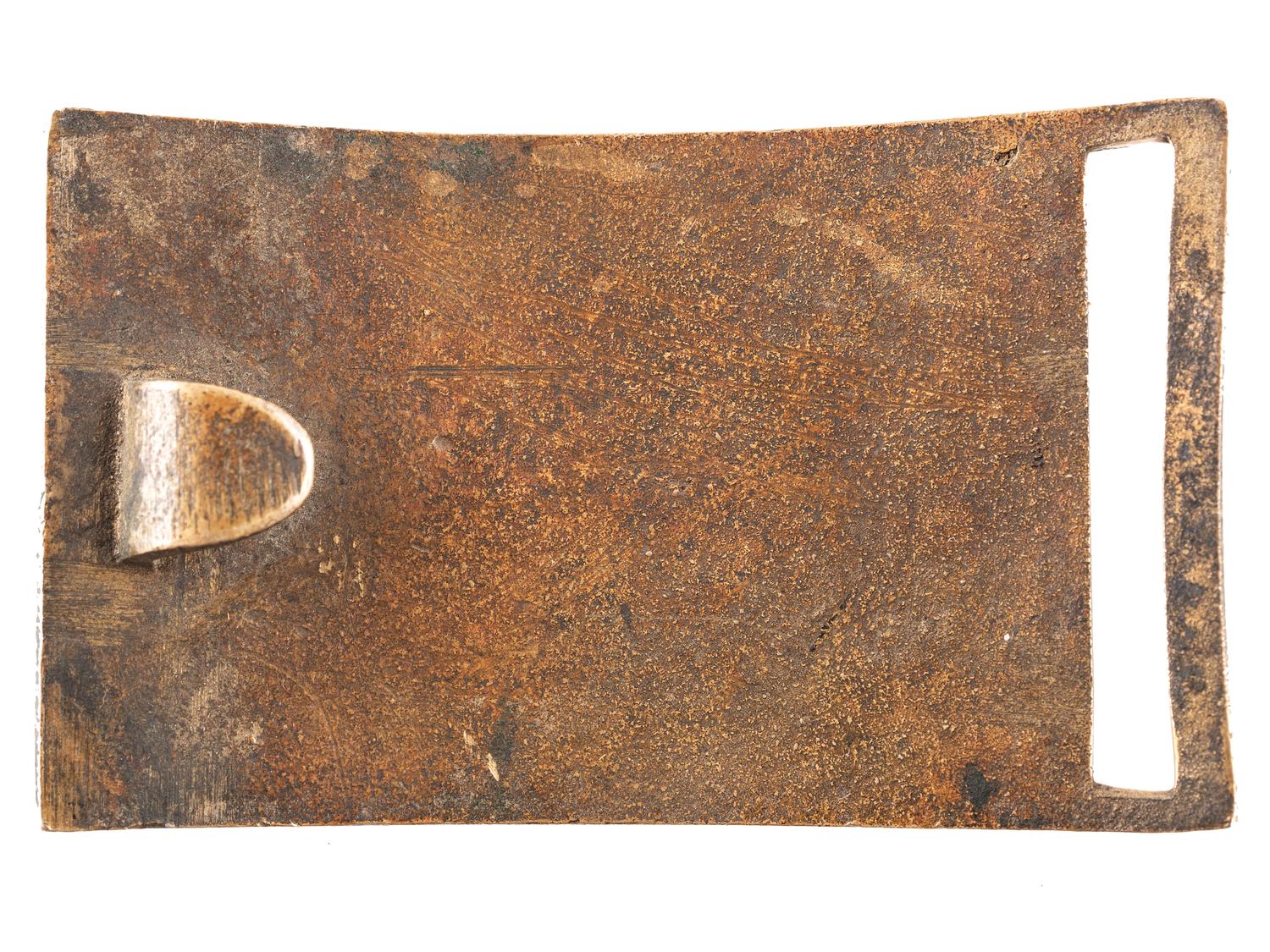 [CIVIL WAR]. Belt equipped with a Model 1851 officer's sword belt plate.