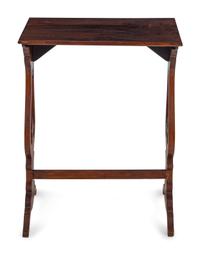 A Regency Style Rosewood Side Table