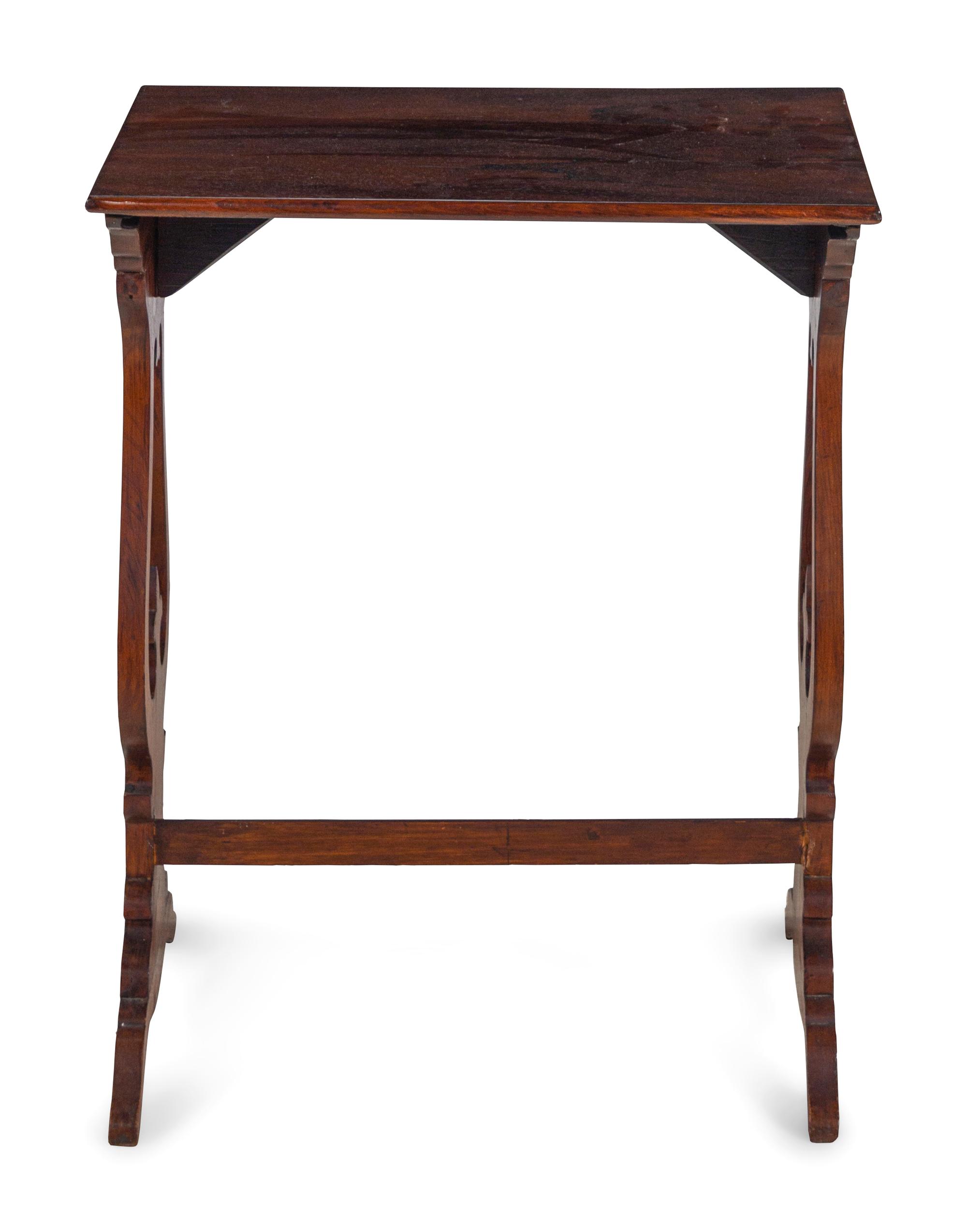 A Regency Style Rosewood Side Table