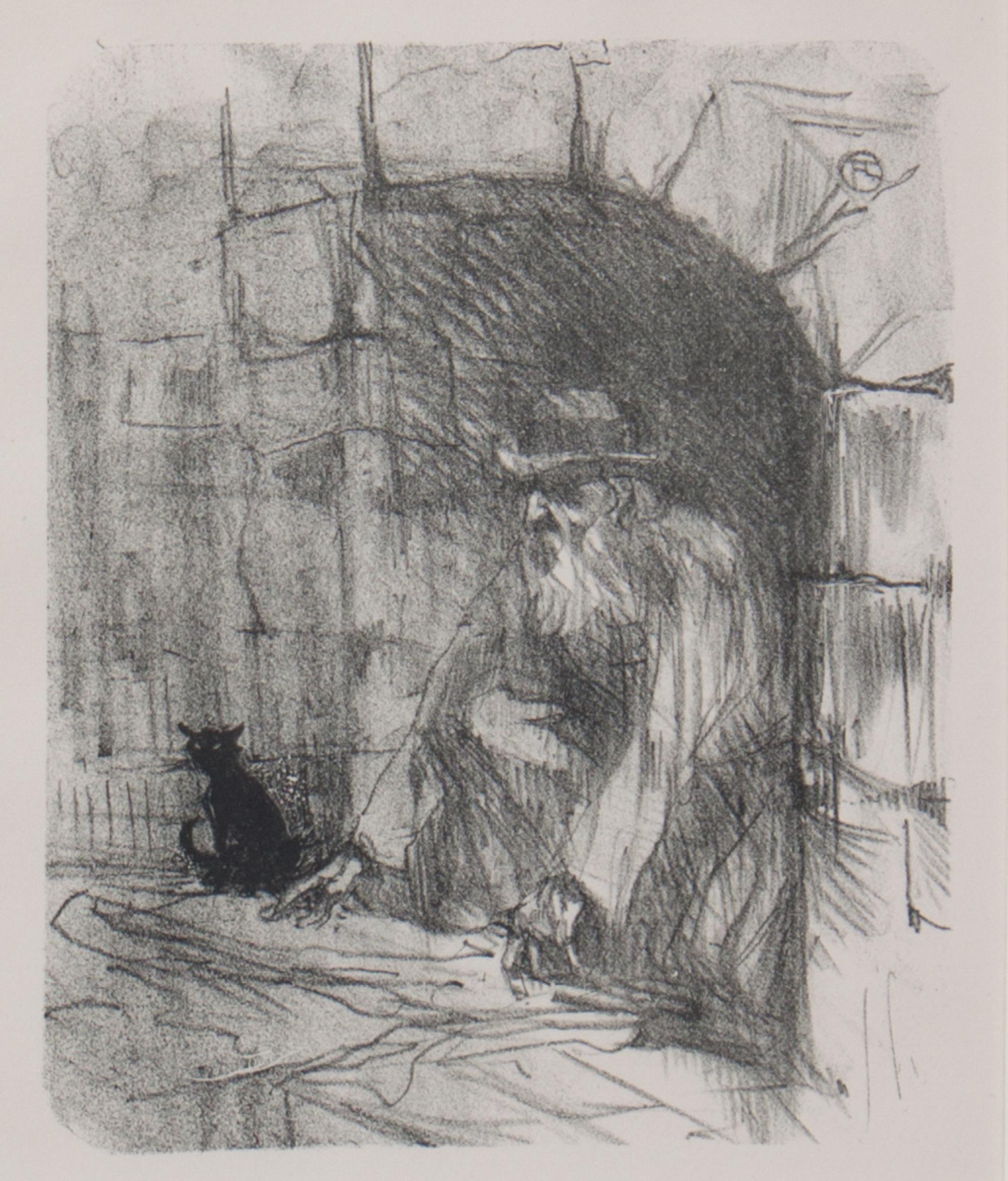 Henri de Toulouse-Lautrec, (French, 1864-1901), Au pied du Sinai: Une Arriere-boutique a Cracovie, 1897