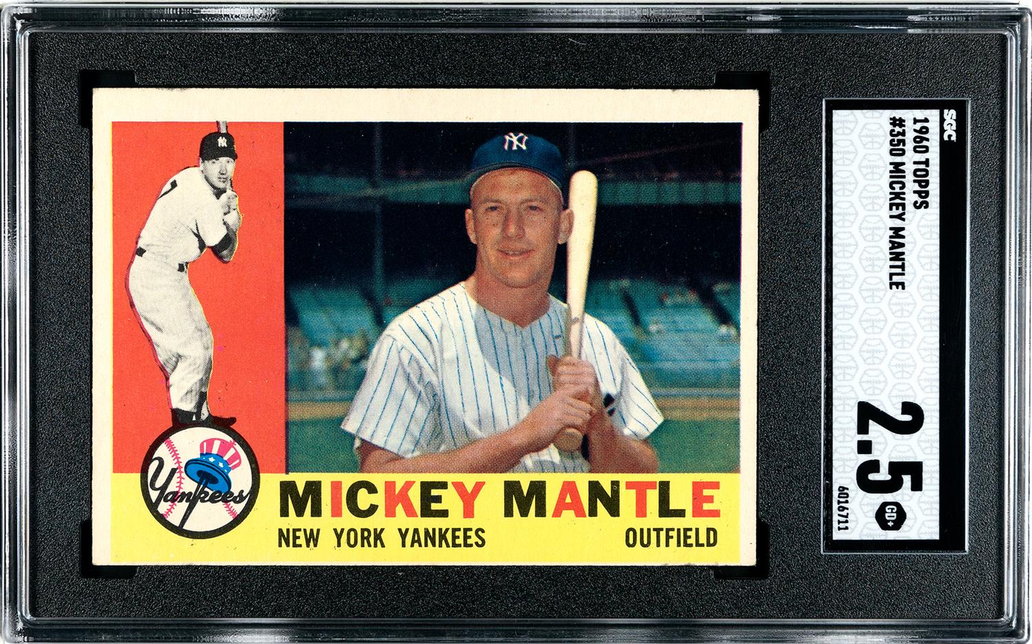 A Complete Set of 1960 Topps Baseball Cards (572/572) Including Carl Yastrzemski Rookie and Mickey Mantle SGC Graded Issues,