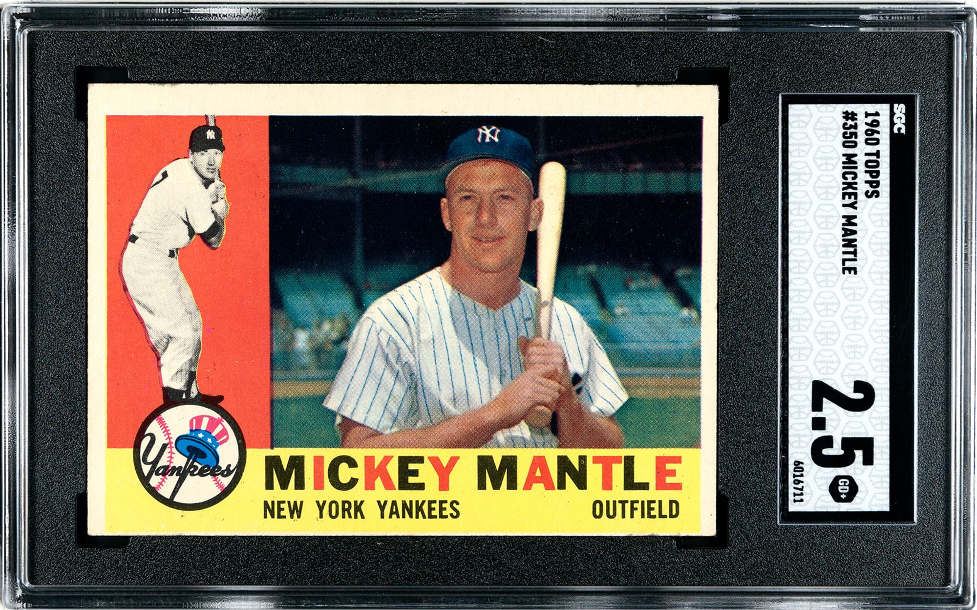A Complete Set of 1960 Topps Baseball Cards (572/572) Including Carl Yastrzemski Rookie and Mickey Mantle SGC Graded Issues,