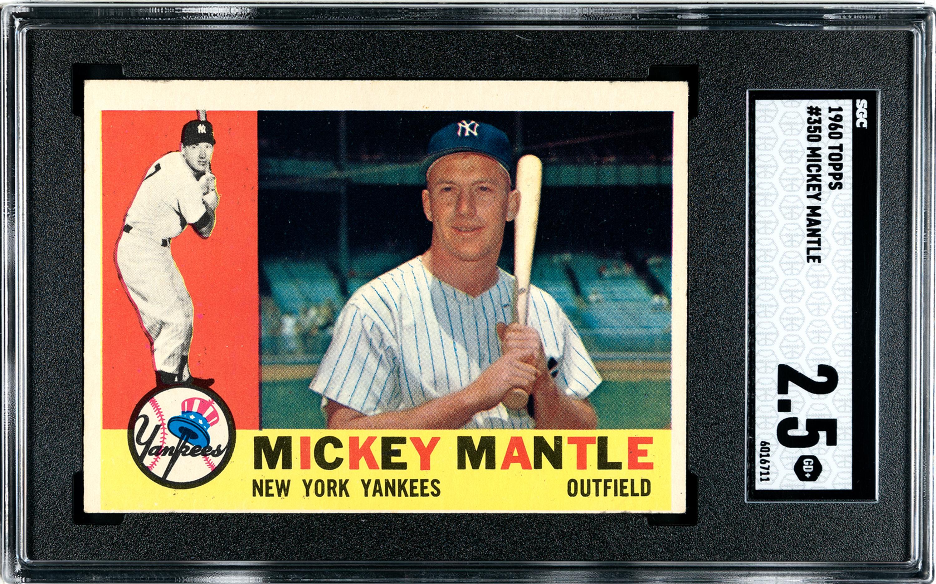 A Complete Set of 1960 Topps Baseball Cards (572/572) Including Carl Yastrzemski Rookie and Mickey Mantle SGC Graded Issues,