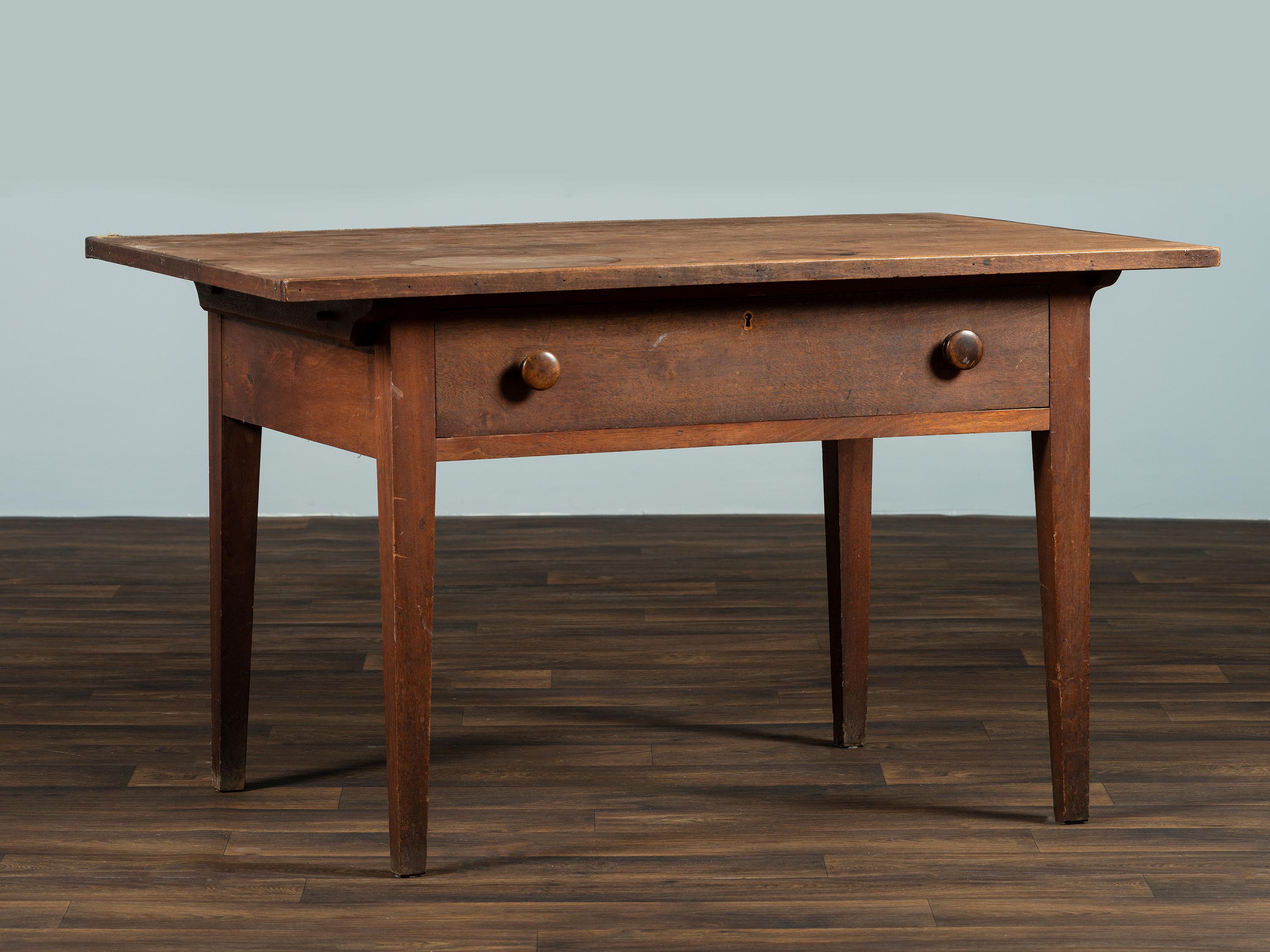 An Amana Colony One-Drawer Work Table