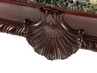A George II Style Walnut Marble-Top Table
