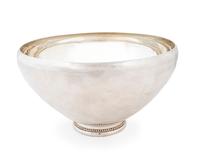 A Danish Silver Bowl — Georg Jensen, 20th Century