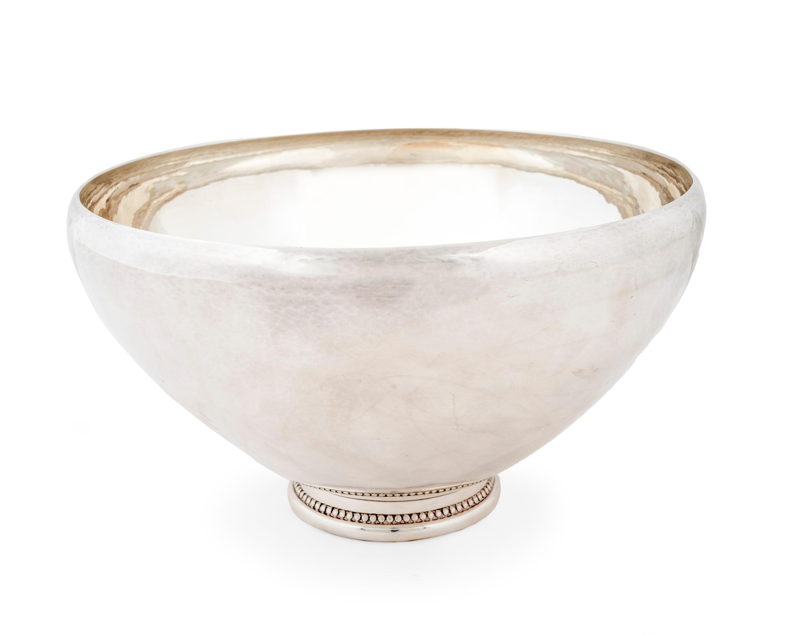 A Danish Silver Bowl — Georg Jensen, 20th Century