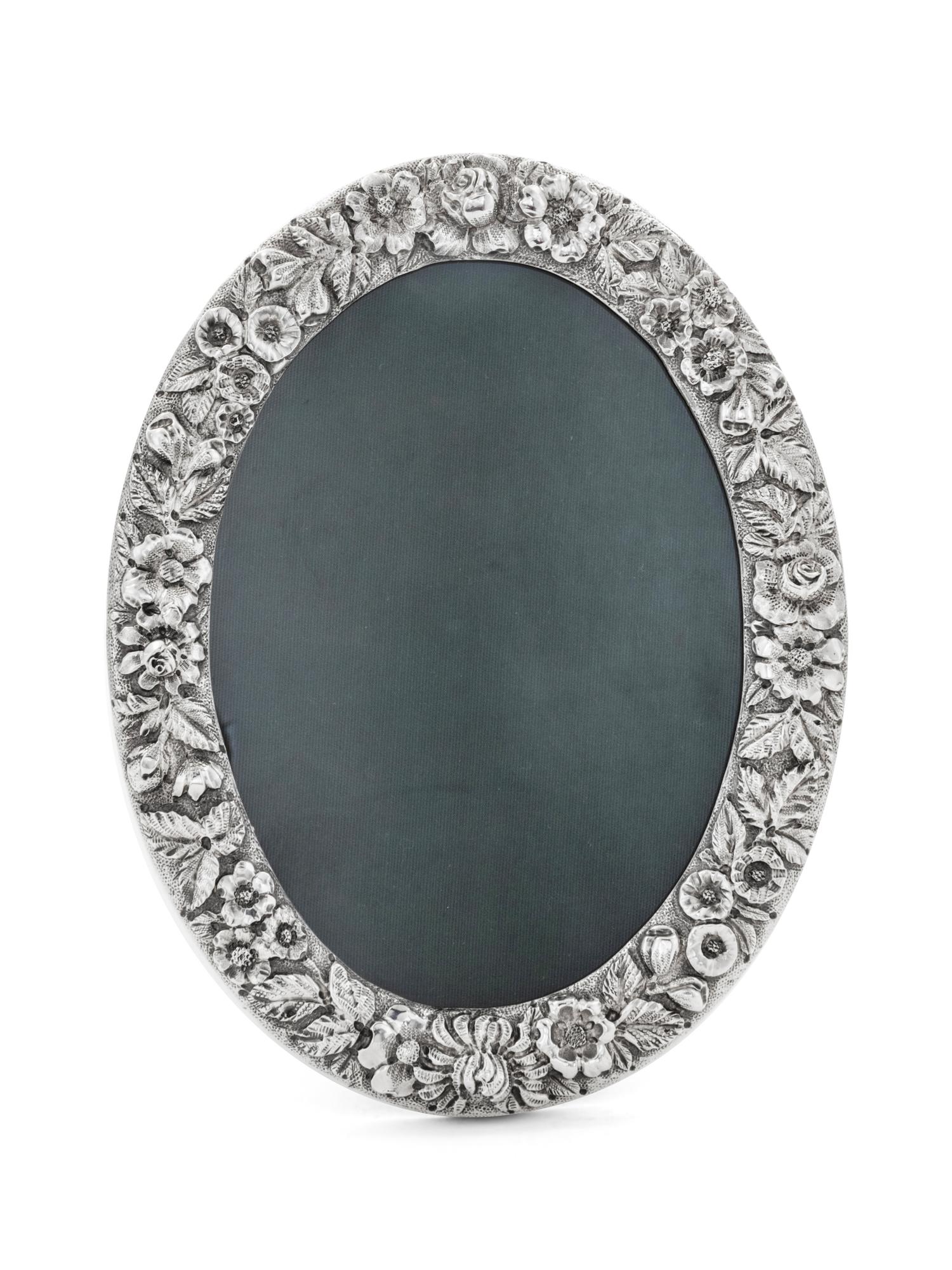 An American Silver Picture Frame