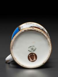 A Delivery Driver's Porcelain Occupational Shaving Mug