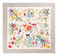 Six Designer Scarves, Including Peter Max, Ferragamo, Pucci, Gucci, and Bob Mackie, 1960-90s