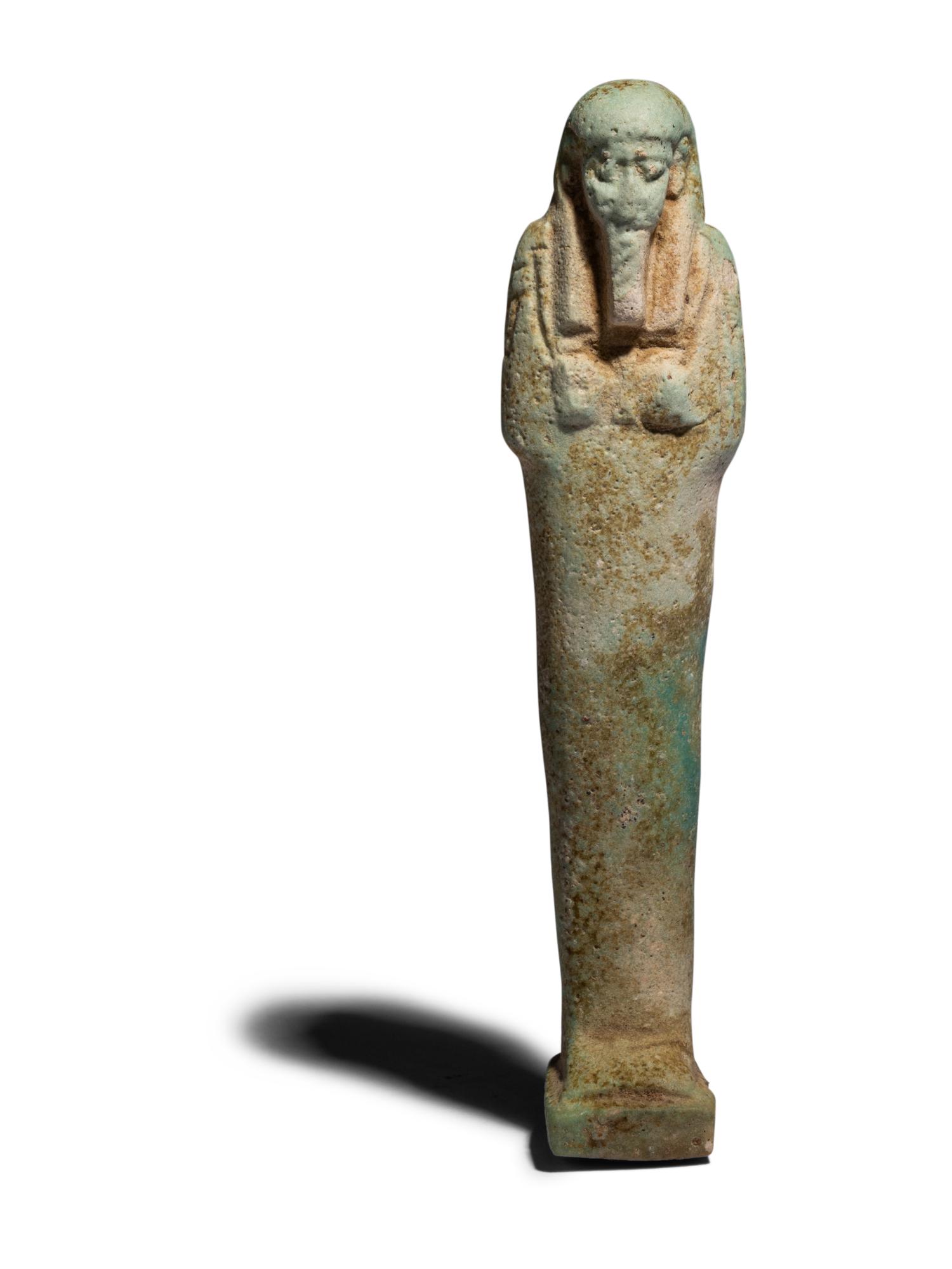 An Egyptian Faience Ushabti