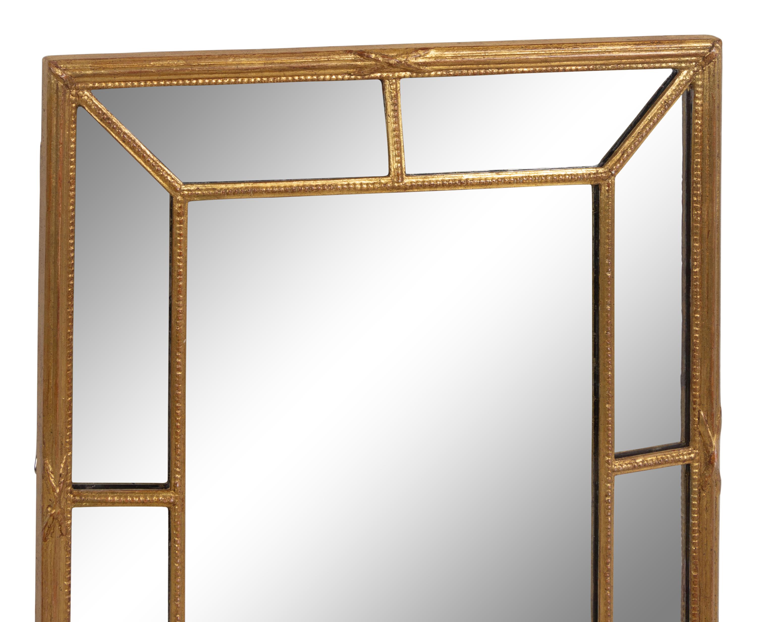 A George III Style Giltwood Mirror