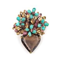Iradj Moini Multigem Brooch