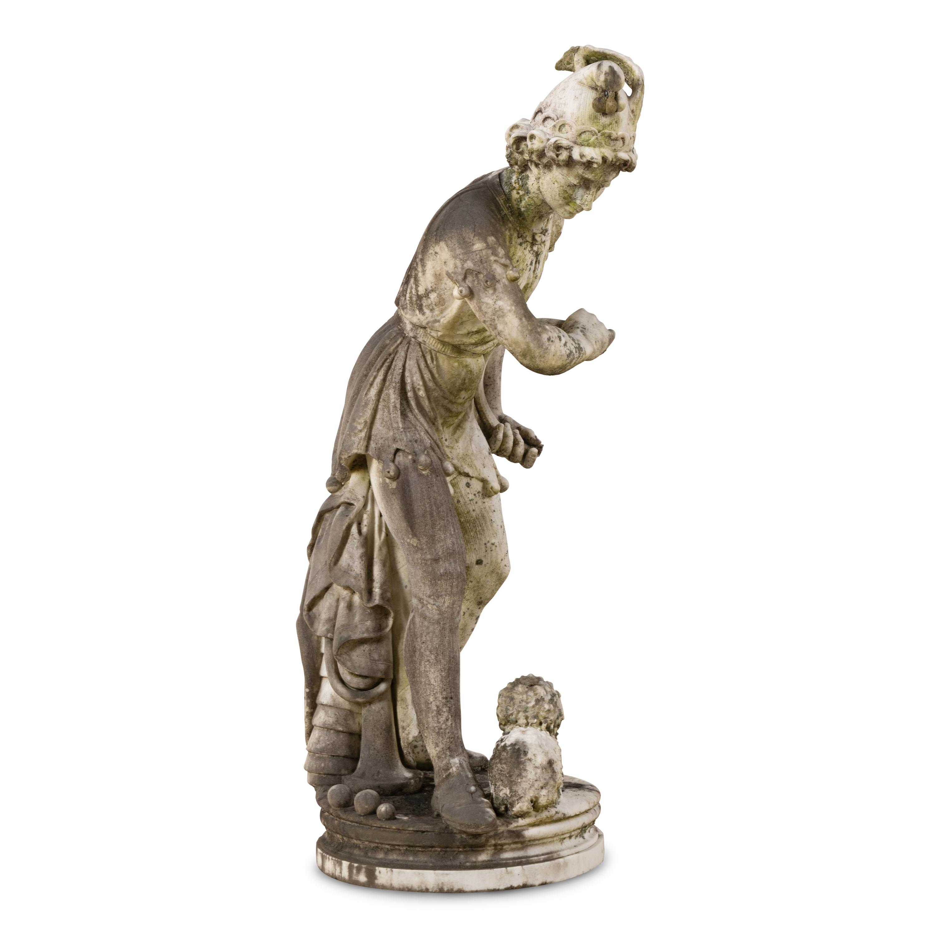 An Italian Marble Figural Group