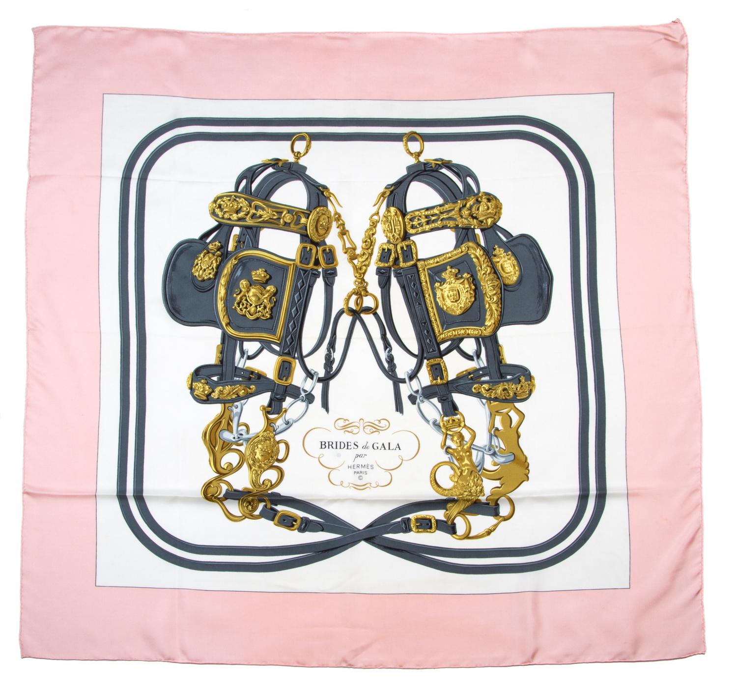 An Hermes 90cm Silk Scarf, 36" x 36".