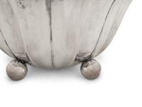 A Continental Silver Fluted Bowl