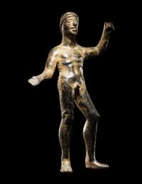An Etruscan Bronze Hercules