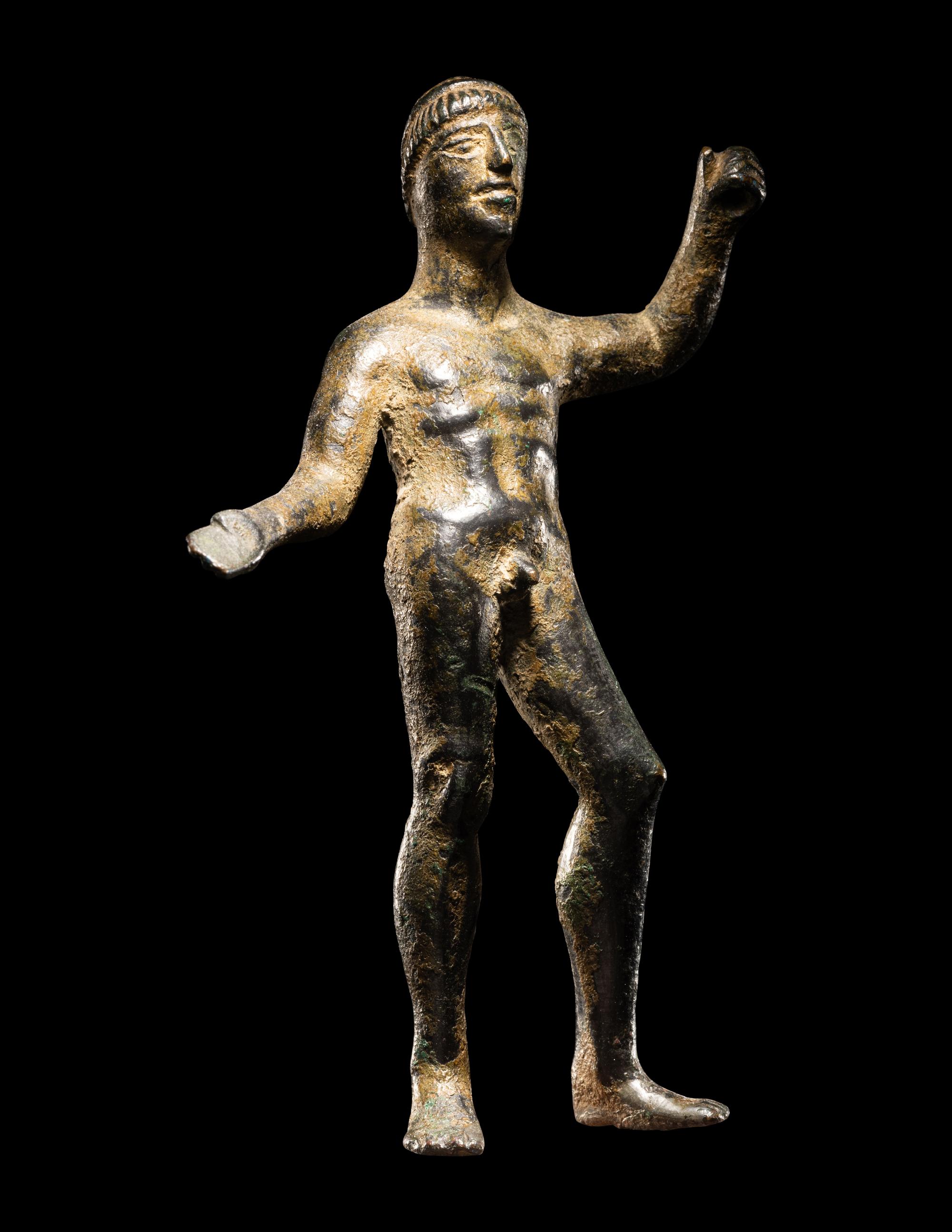 An Etruscan Bronze Hercules