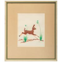 untitled, fawn and calf