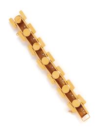RETRO, YELLOW GOLD BRACELET