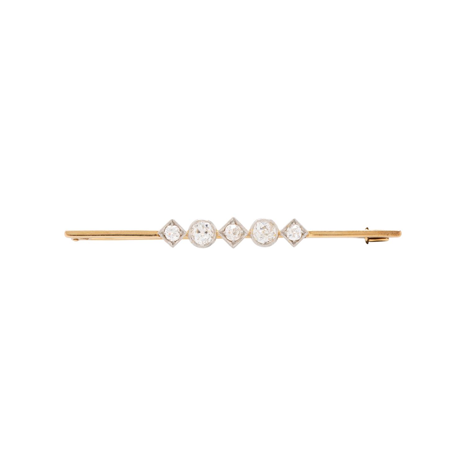 DIAMOND BAR PIN