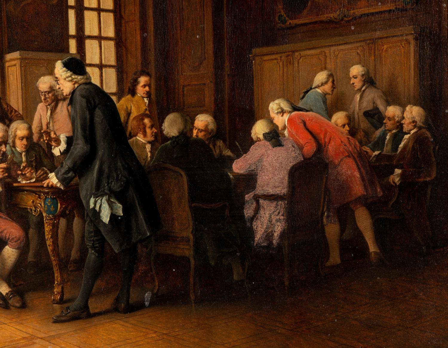 Cabinet des médailles a la Bibliothèque royale