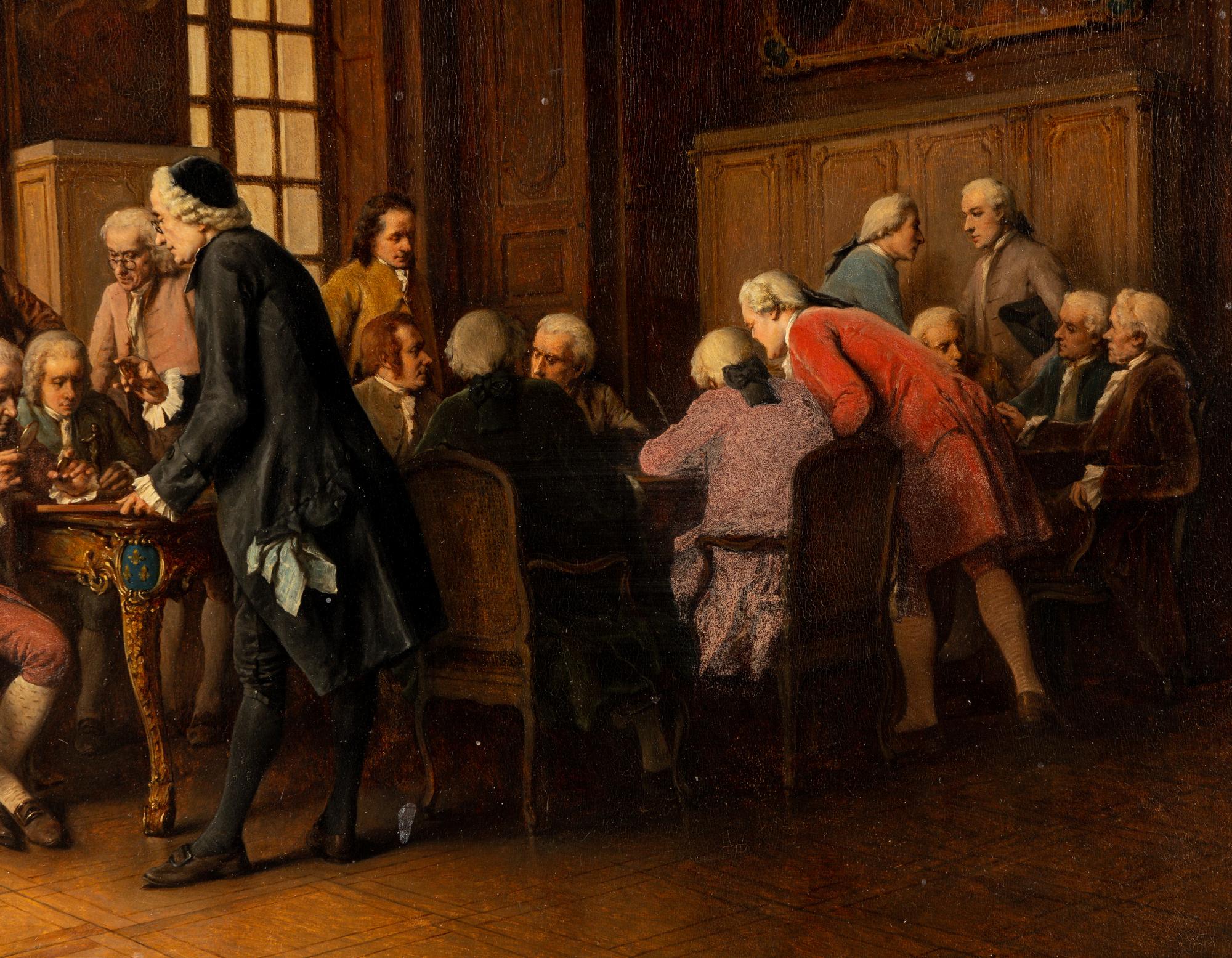 Cabinet des médailles a la Bibliothèque royale