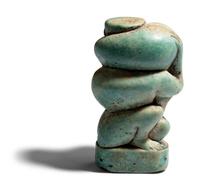 An Egyptian Faience Eroticon