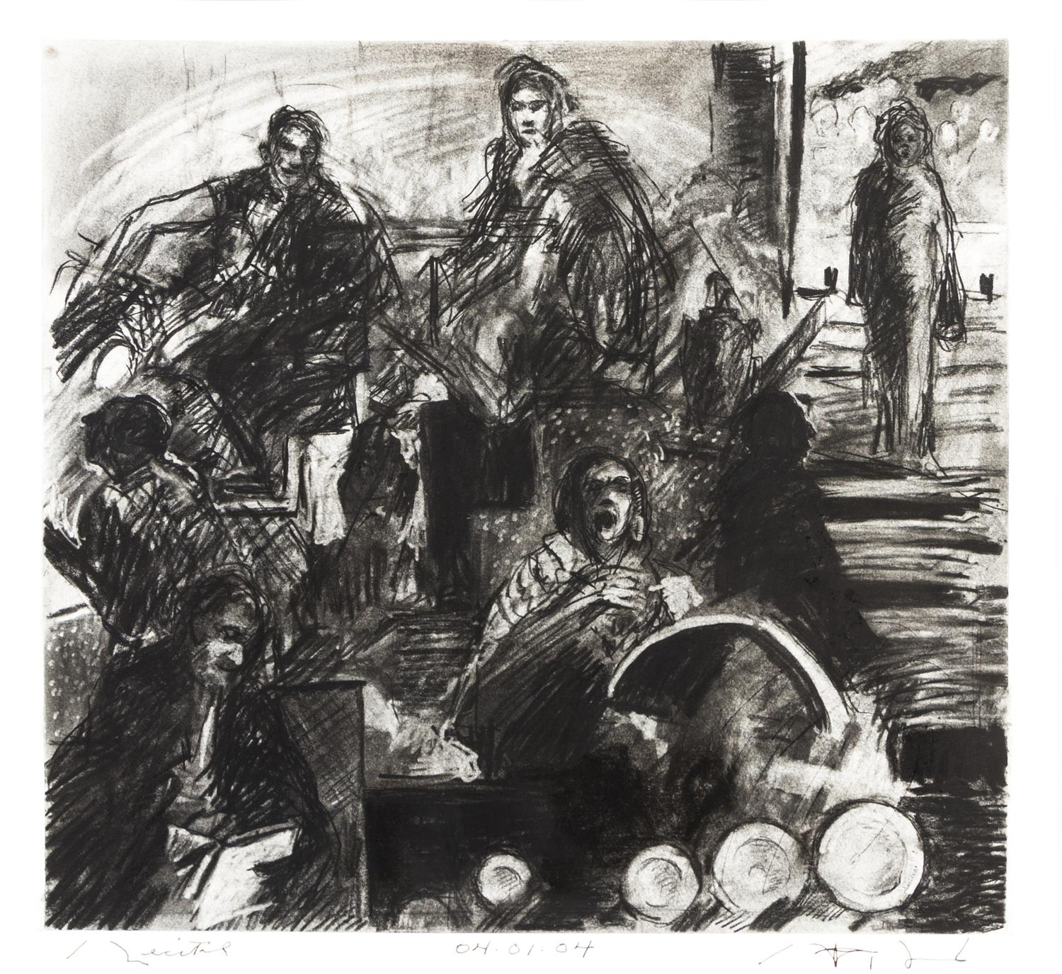 Robert Barnes, (American, b. 1934), Recital, 2004
