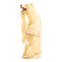 Inupiat Carving, Polar Bear and Seal