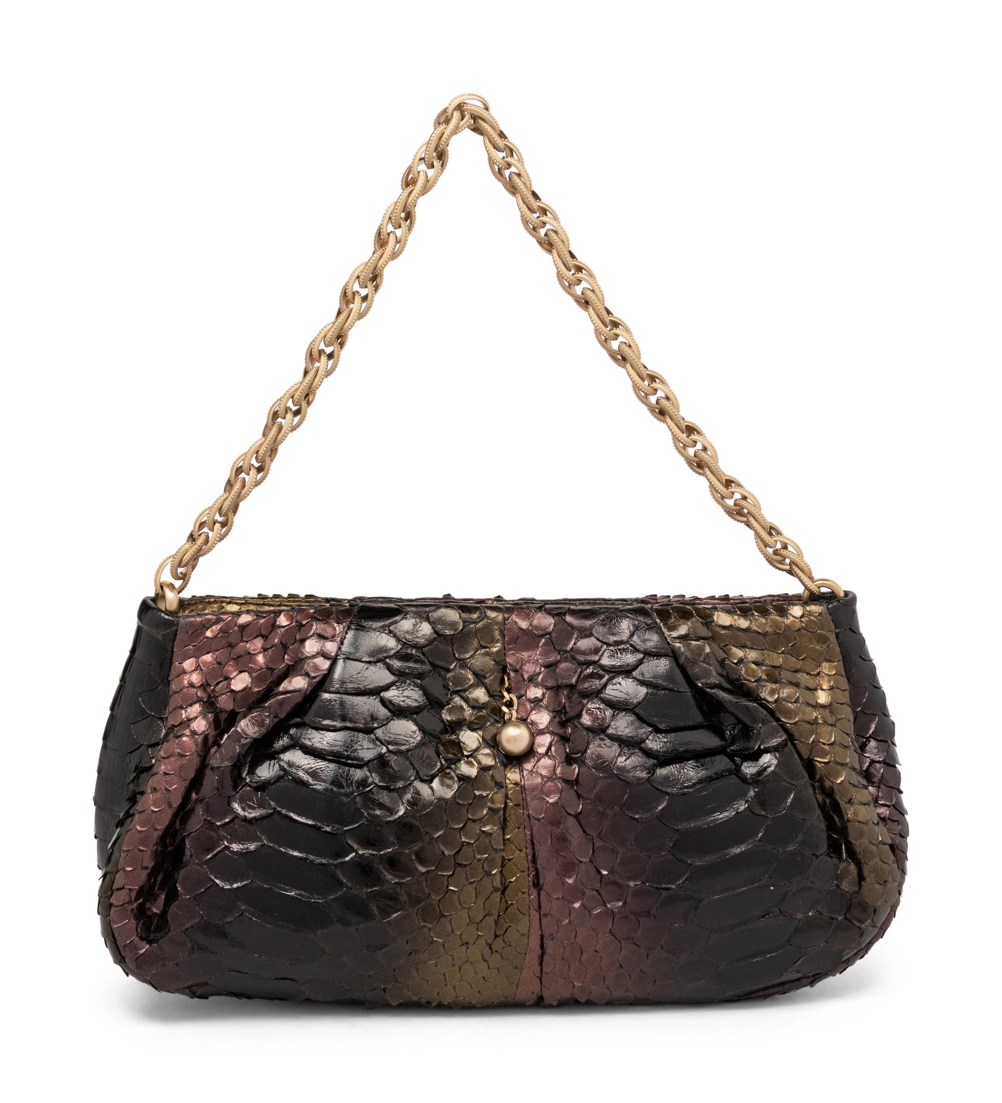 Chanel Python Pochette, 2006-08