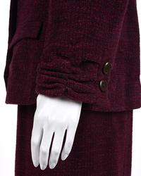 Chanel Chenille Two-Piece Double Breast Skirt Suit, Fall 1998