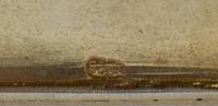 A Russian Silver-Gilt and Guilloche Enamel Cigarette Case, Mark of Grachev with Imperial warrant, St. Petersburg, the lid having a tran