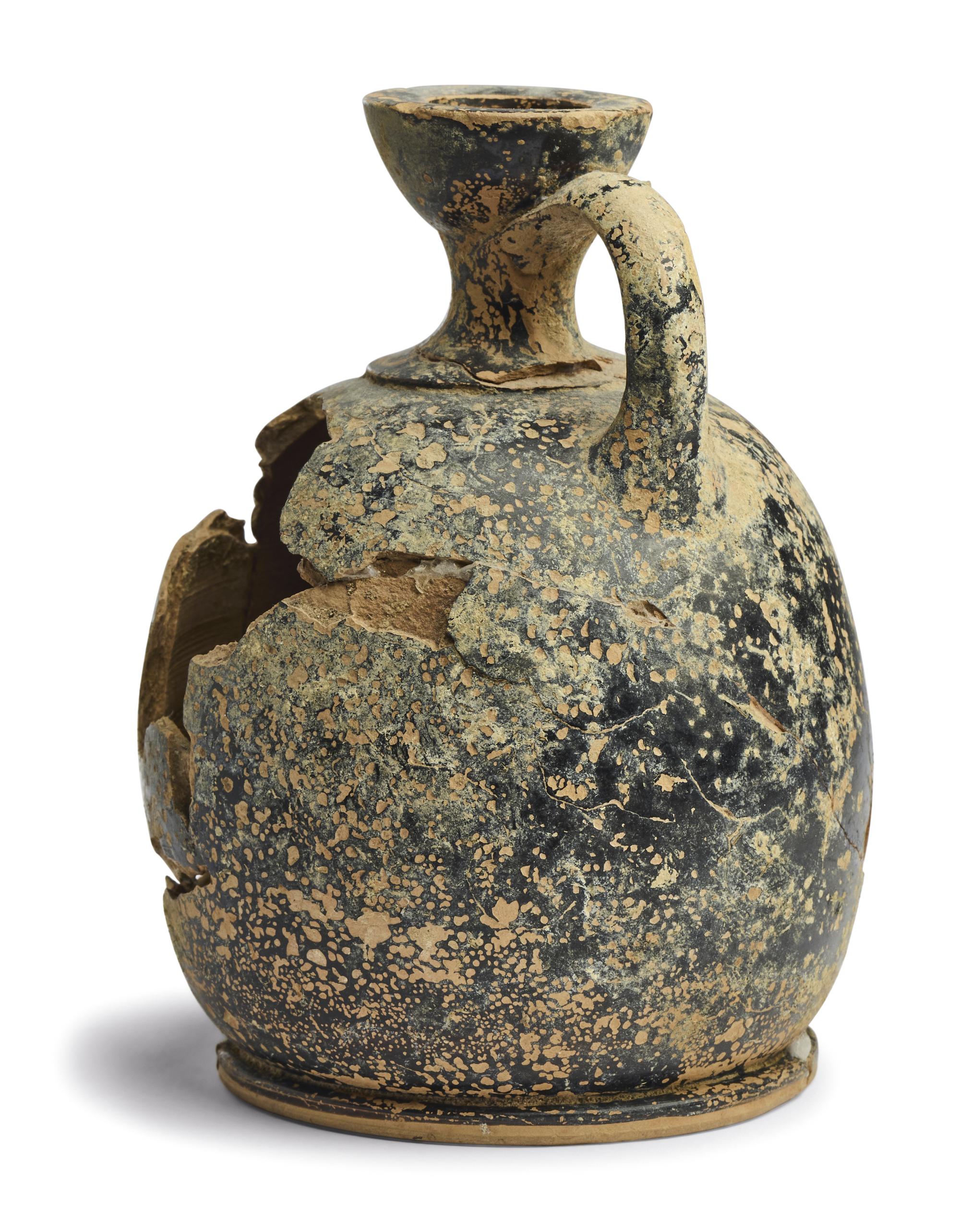 An Attic Red-Figured Squat Lekythos
