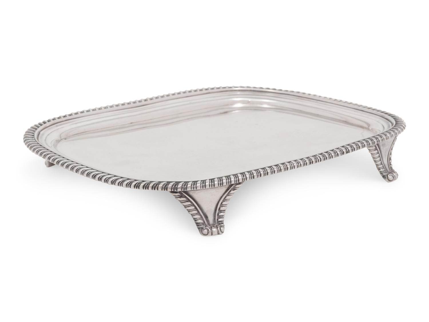 A George III Silver Salver