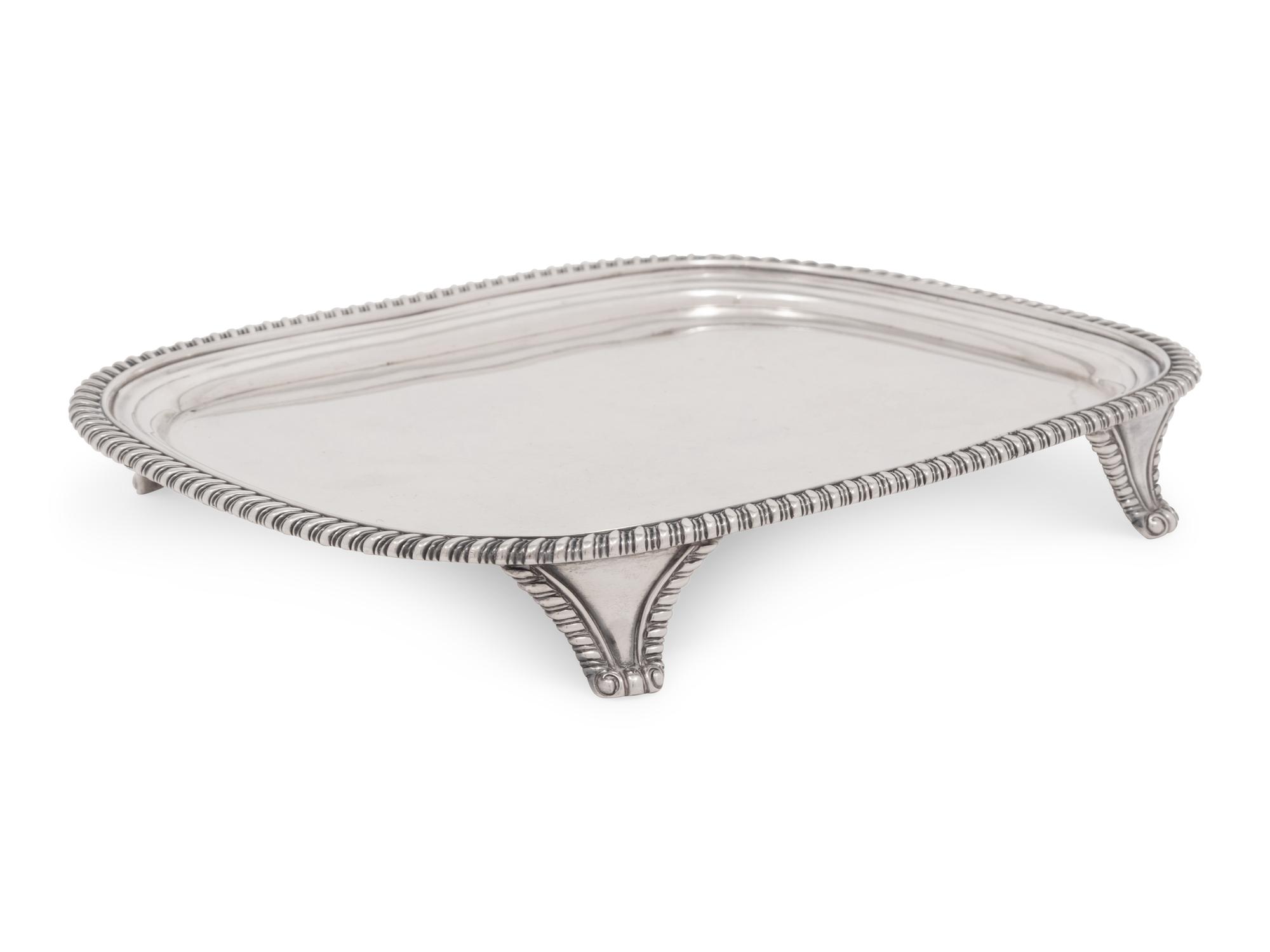 A George III Silver Salver