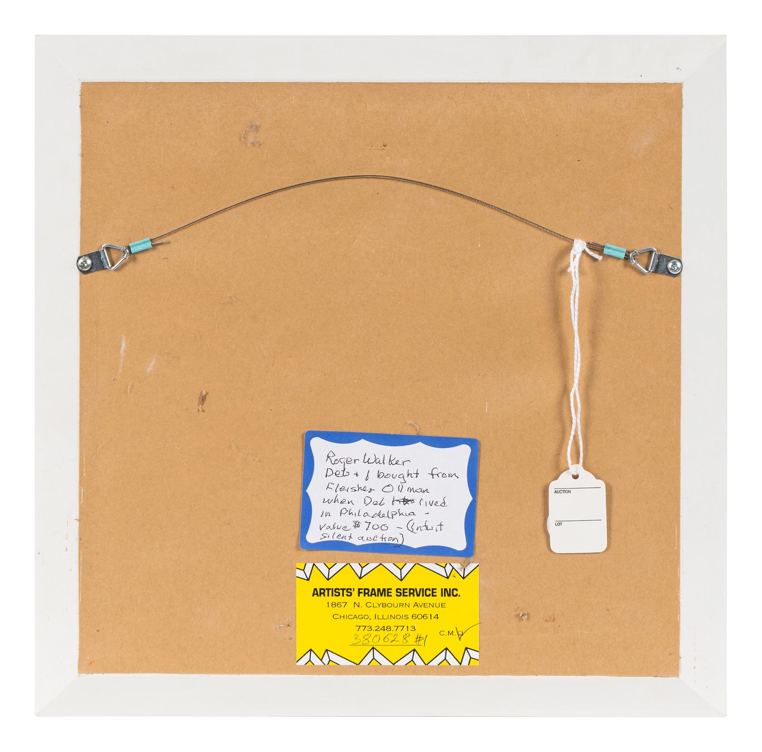 Untitled (Blue Dash)