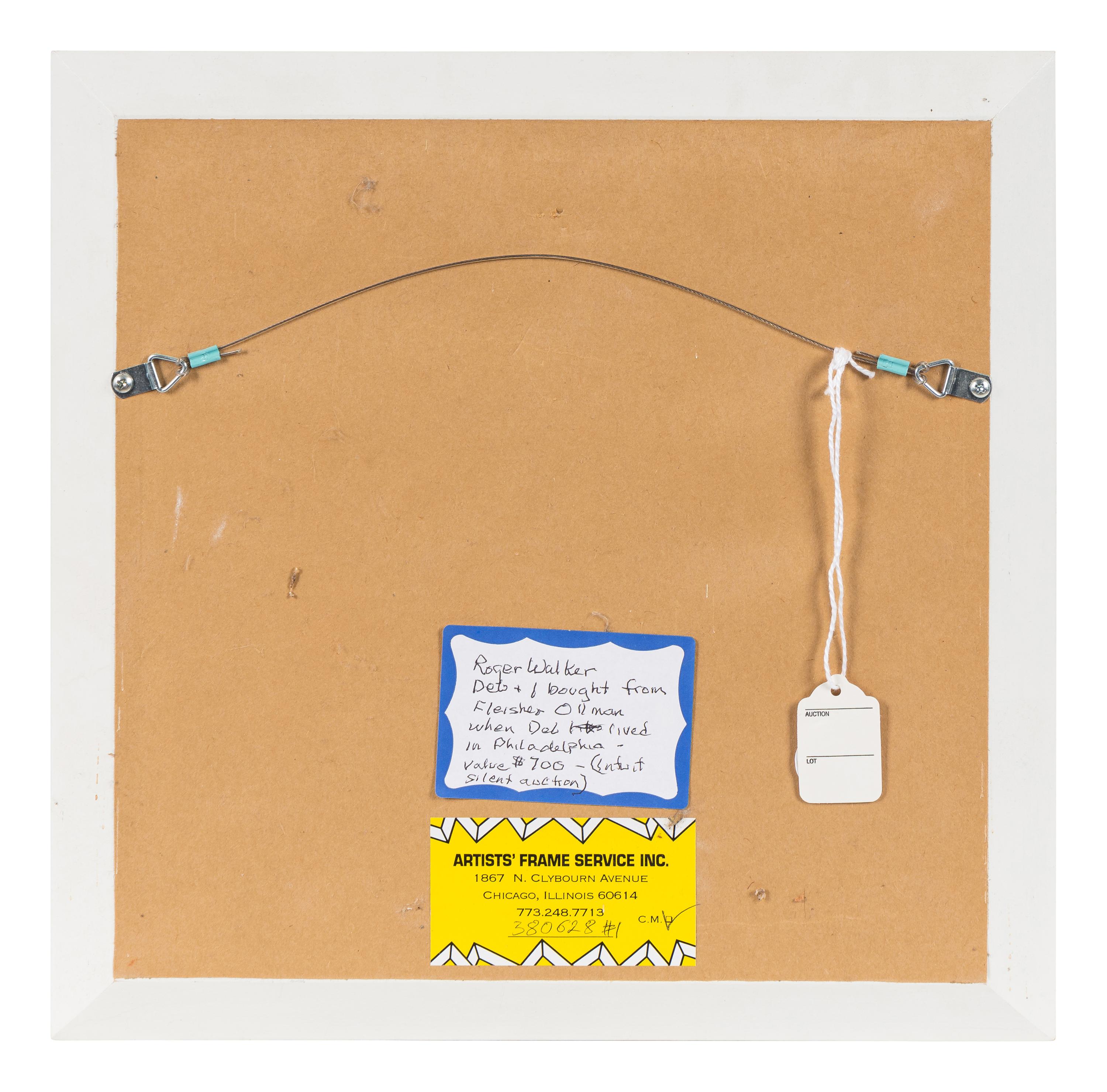 Untitled (Blue Dash)