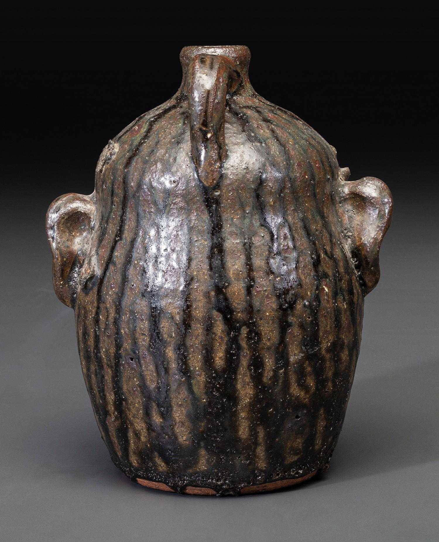 A Southern Stoneware Face Jug