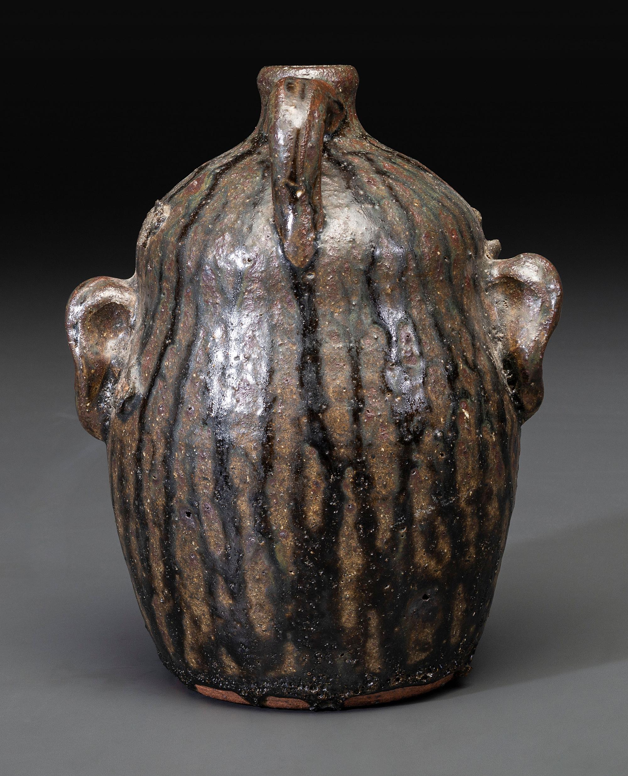 A Southern Stoneware Face Jug