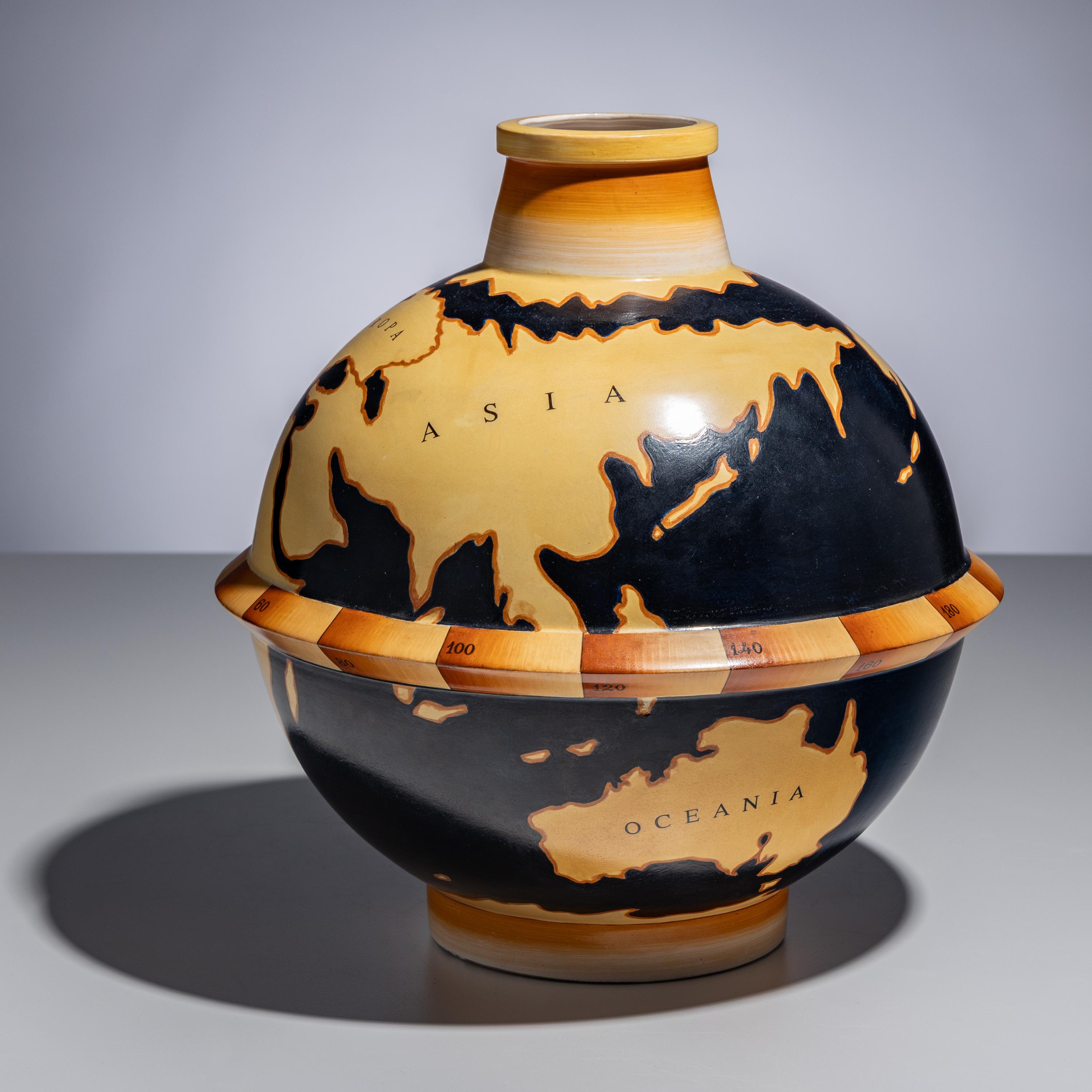 Gio Ponti (Italian, 1891–1979) — Le Mie Terre Vase, for Richard Ginori; designed 1929-30, later production