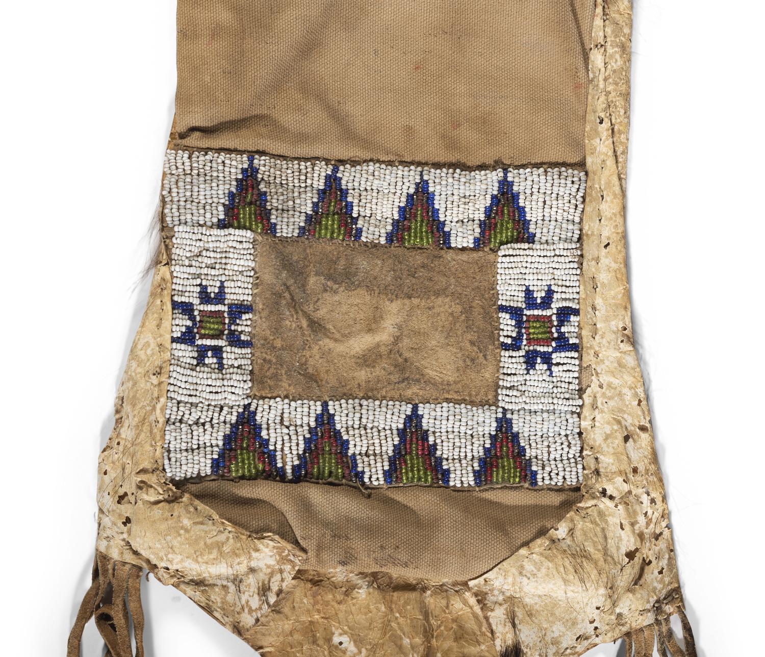 Sioux Beaded Tobacco Bag